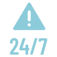 24/7 vehicle control room with recovery assistants providing live monitoring, alerts, and theft recovery support.